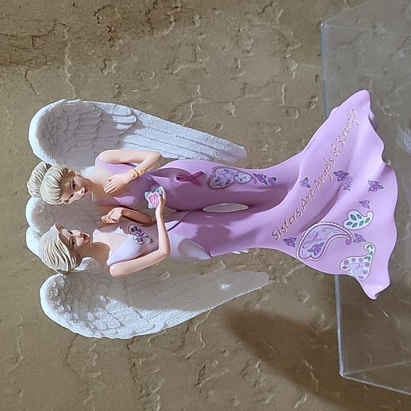 Thomas Kinkade Breast Cancer Awareness Angelic Sisters of Hope Collection - Picture 1 of 12